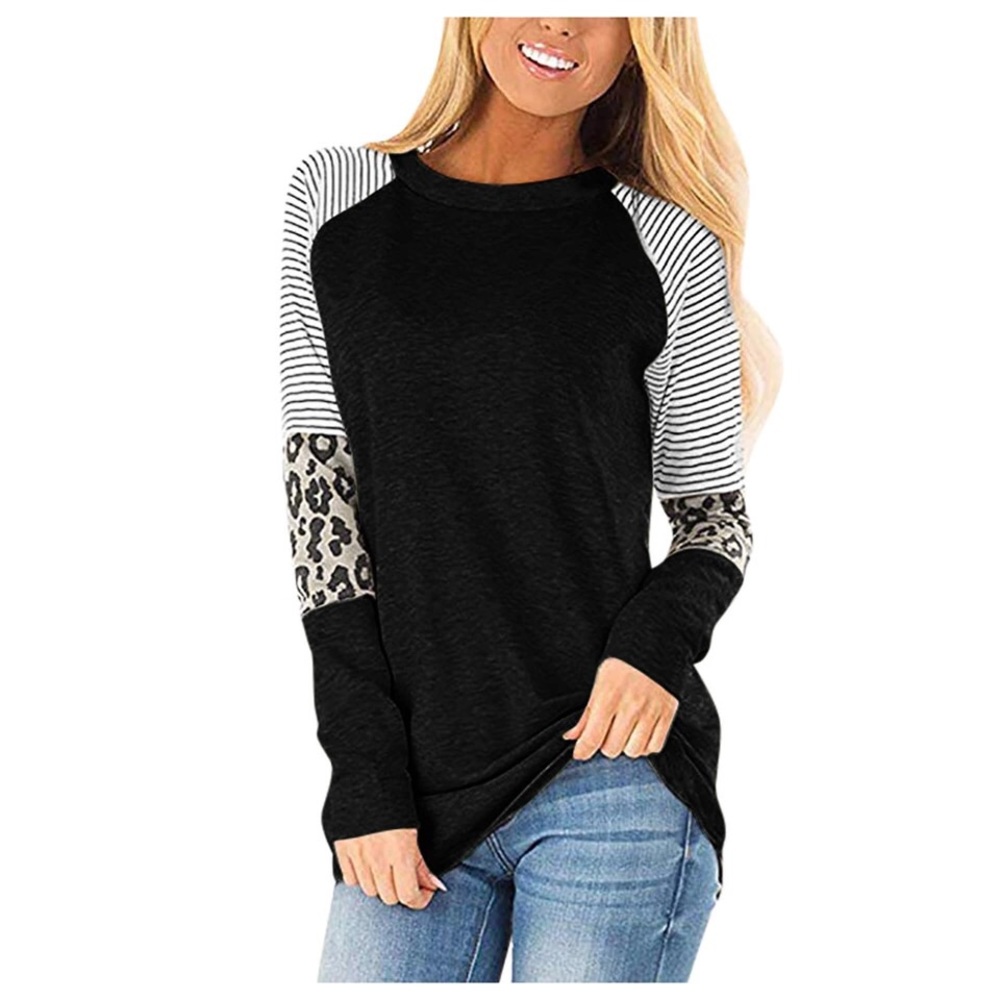 Leopard striped shirt